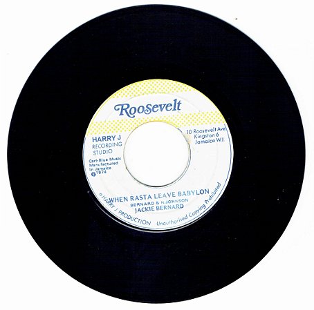 JACKIE BERNARD - WHEN RASTA LEAVE BABYLON