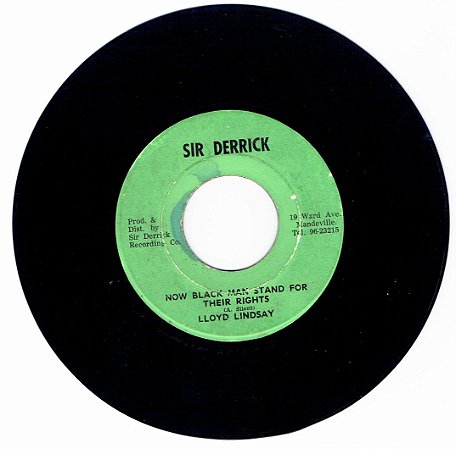 LLOYD LINDSAY - NOW BLACK MAN STAND FOR THEIR RIGHTS