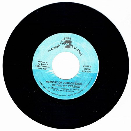 MEMORY OF JUSTICE BAND - ME AND MY CREW