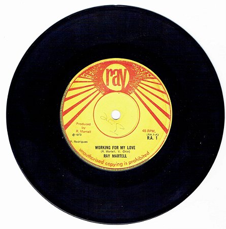 RAY MARTELL - WORKING FOR MY LOVE