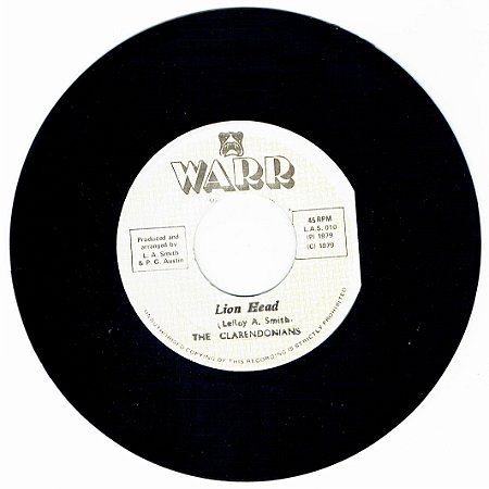 THE CLARENDONIANS - LION HEAD