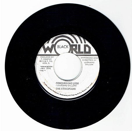THE ETHIOPIANS - CONQUERING LION / LION HEAD