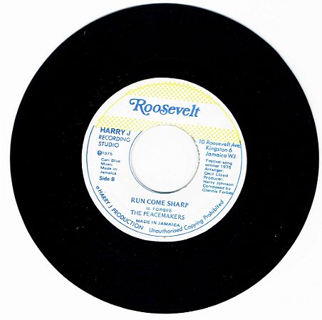THE PEACEMAKERS - RUN COME SHARP