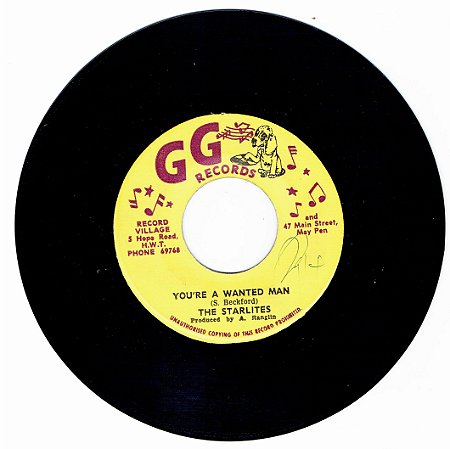 THE STARLITES - YOU'RE A WANTED MAN