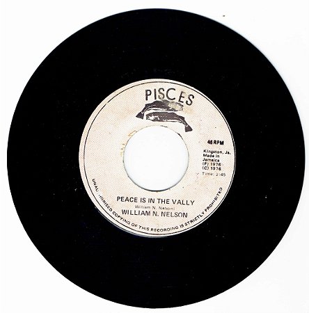 WILLIAM N. NELSON - PEACE IS IN THE VALLY