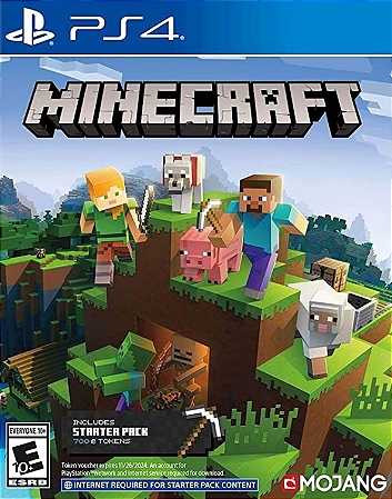 Minecraft PS4 PSN Mídia Digital