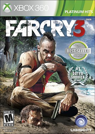 Far Cry 3 Xbox 360 Mídia Digital