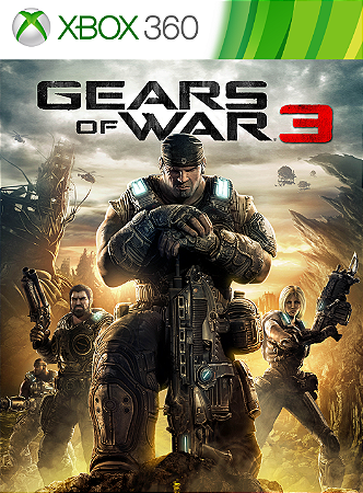Gears Of War Xbox 360 Mídia Digital