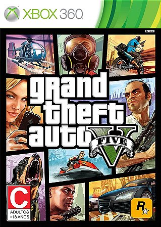 GTA 5 - Grand Theft Auto V - Midia Digital Xbox 360 Xbox One Mida