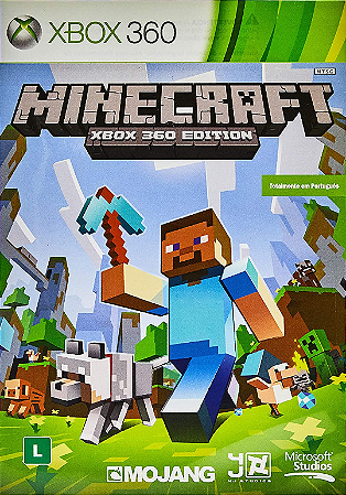 Minecraft Xbox 360 Mídia Digital
