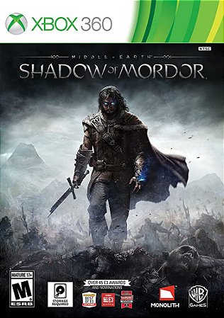 Shadow Of Mordor Xbox 360 Mídia Digital