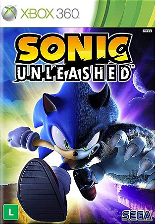 Sonic Unleashed Xbox 360 Mídia Digital