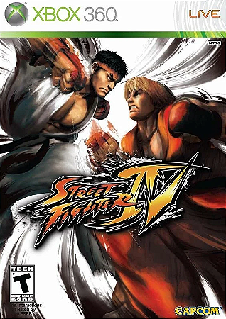Street Fighter 4 Xbox 360 Mídia Digital