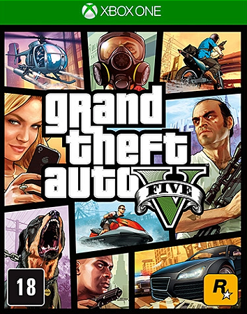 Grand Theft Auto V GTA 5 Xbox One Mídia Digital