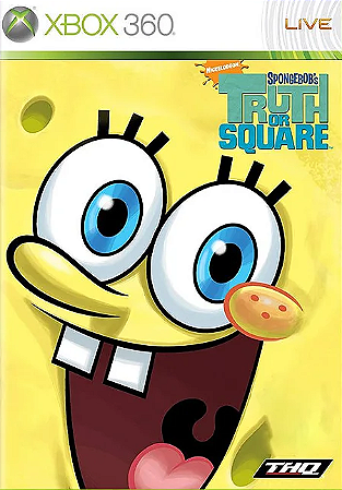 Bob Esponja Truth Or Square Xbox 360 Mídia Digital