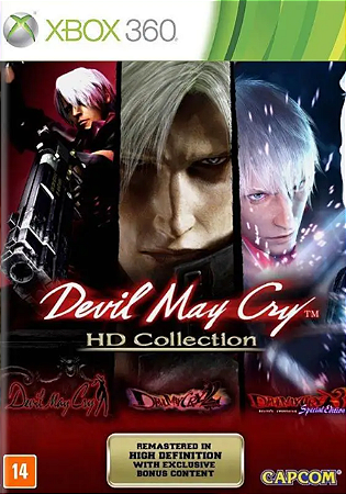Devil May Cry HD Collection Xbox 360 Mídia Digital