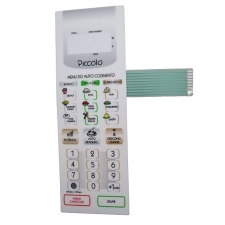 Membrana Teclado Microondas Panasonic NNST357