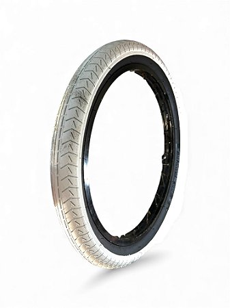 Pneu Vee Rubber BM100 2.30 na cor branca