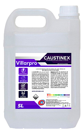 CAUSTINEX 5 LITROS - DETERGENTE DE USO GERAL ALCALINO