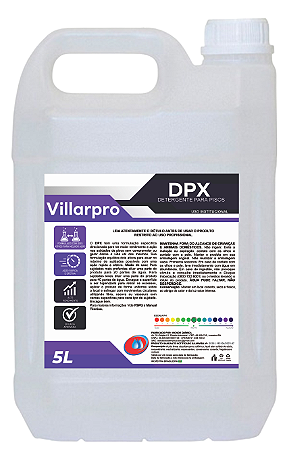 DPX 5 LITROS - DETERGENTE PARA PISO