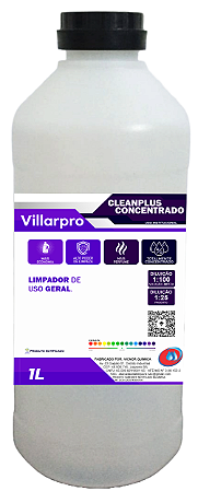 CLEANPLUS CONCENTRADO 1 LITRO - LIMPADOR DE USO GERAL