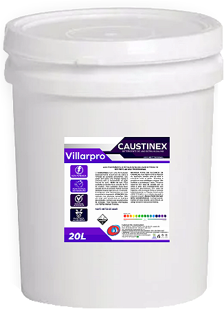 CAUSTINEX 20 LITROS - DETERGENTE DE USO GERAL ALCALINO
