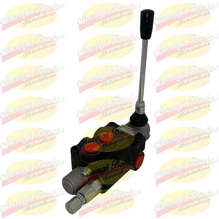 COMANDO HIDRÁULICO 01 ALAVANCA - 80 LTS - MONOBLOCO