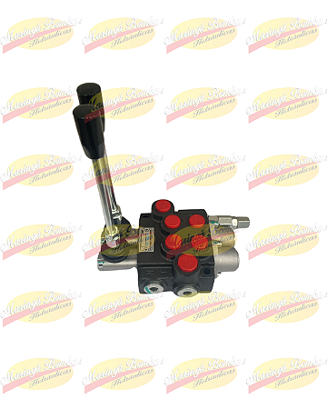 COMANDO HIDRÁULICO 02 ALAVANCAS - 40 LTS - MONOBLOCO