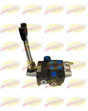 COMANDO HIDRÁULICO 02 ALAVANCAS - 80 LTS - MONOBLOCO