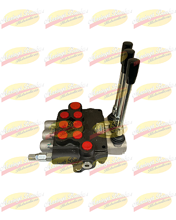 COMANDO HIDRÁULICO 03 ALAVANCAS - 80 LTS - MONOBLOCO