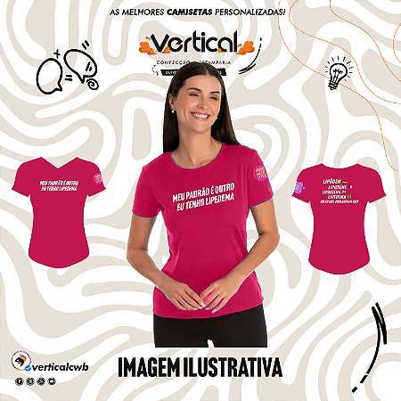 CAMISETA - Amigas, Bate papo & Lipedema 2024