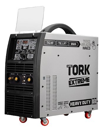 Máquina de Solda Inversora TIG AC Alumínio 400 Amperes TOUCH 400 AC/DC Trifásica Tork Solda