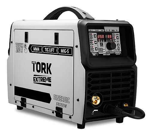 Máquina de Solda Inversora MIG Sinérgico 250 Amperes TOUCH 250S Tork Solda