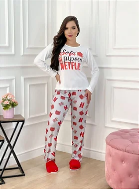 Pijama de frio Netflix - Sonho Moderno