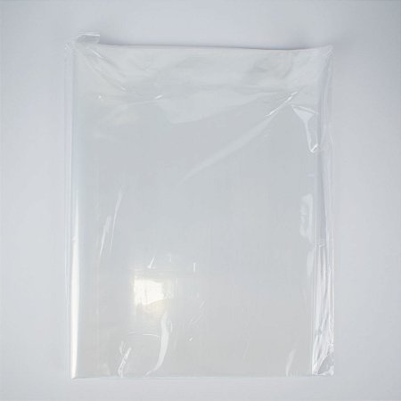Kit com 10 Capas Plásticas Transparente para Caderno Brochurão ou Livro Didático