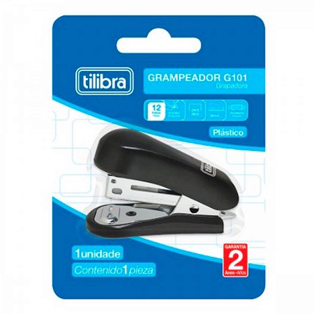 Grampeador 26/6 G101 Tilibra Preto