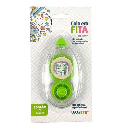 Cola em Fita 8mx8mm Leoarte 91418