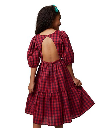 Vestido Trendyol Collection Curto Xadrez Vichy Vermelho - Compre Agora