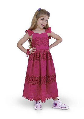 Vestido Midi Gérbera Kids