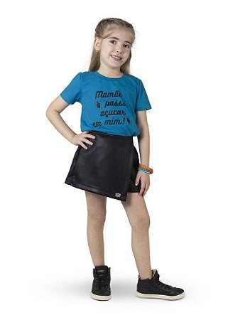 Shorts Saia Fashion Leather Kids