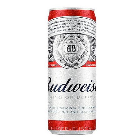 Cerveja Budweiser Lata (350 ml)