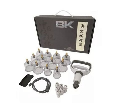 Kit Ventosa 12 Copos - BK
