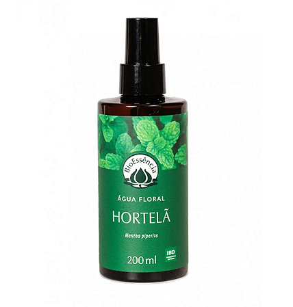 Água Floral de Hortelã 200ml - Bioessencia
