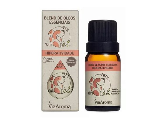 Blend Oleos Essenciais - Hiperatividade 10ml - Via Aroma
