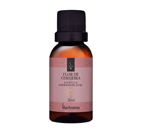 Essência Hidrossolúvel Via Aroma 30ml - Flor de Cerejeira