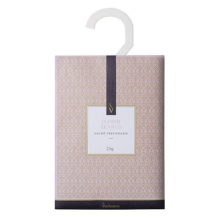 Sache Flor de Jasmim Branco 25g - Via Aroma