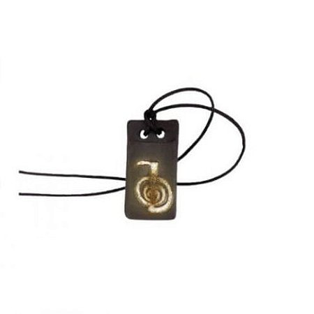 Colar Difusor de Aroma Pessoal - Cho Ku Rei Retangular