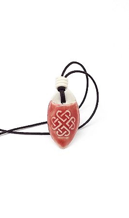 Colar Difusor de Aroma Pessoal - No Infinito - Vermelho