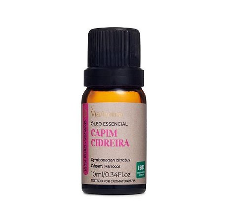 Oleo Capim Cidreira  10ml - Via Aroma
