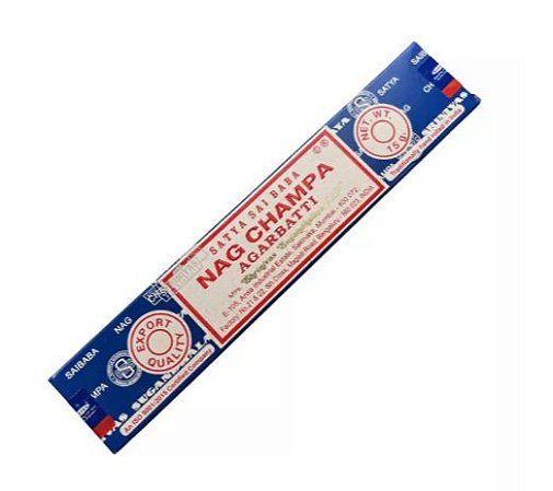 Incenso Indiano Nag Champa Satya Sai Baba - 15g